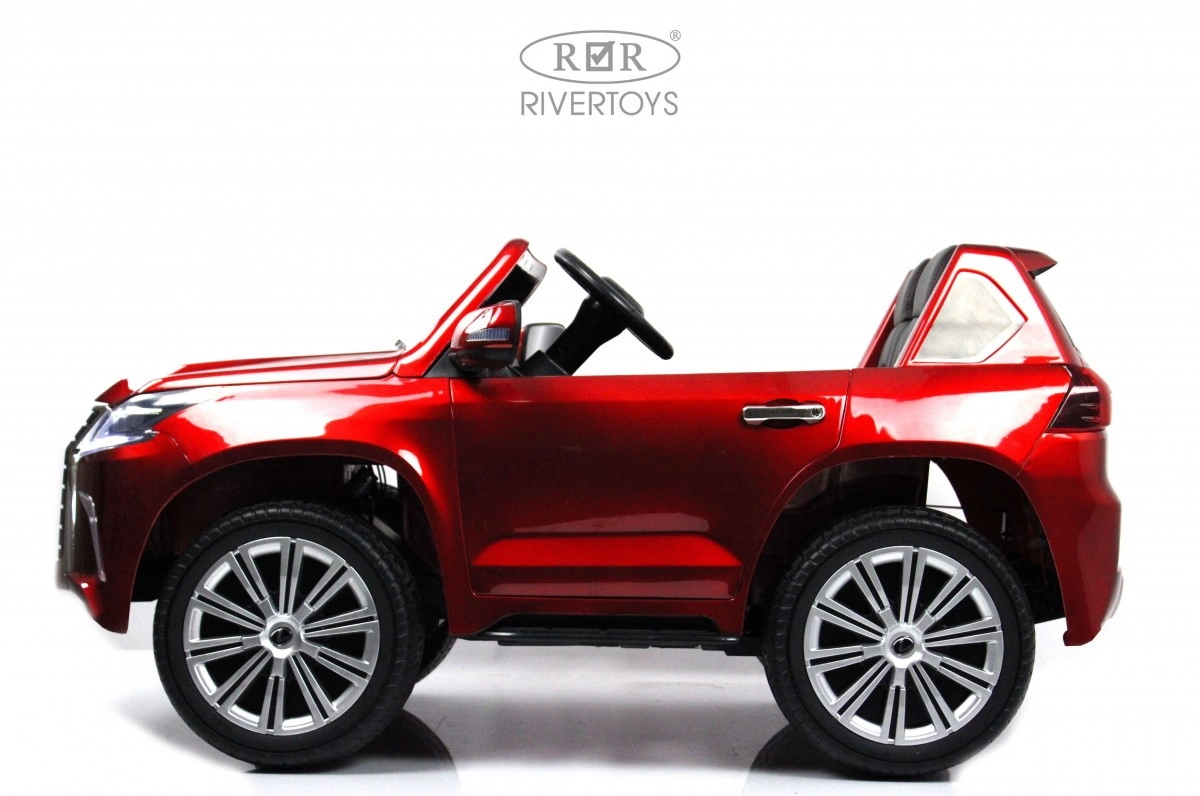 Детский электромобиль RiverToys Lexus LX570 Y555YY красный глянец ejo2j8bja88052390ywwkvpcallisbre