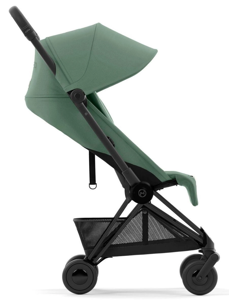 Прогулочная коляска Cybex Coya Leaf Green с дождевиком/Matt Black yhuz9ljfhzqku4mbz8rgixopn1t666mt