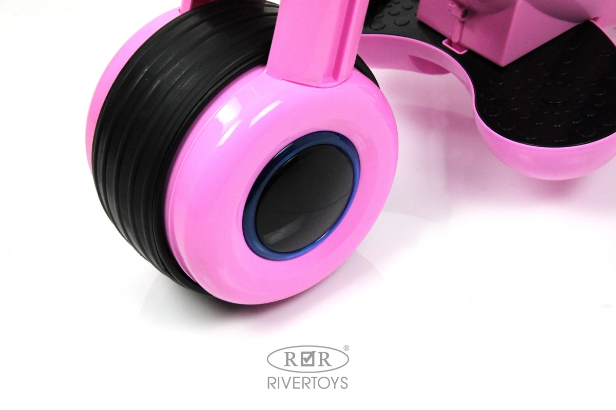 Детский электромотоцикл RiverToys Мoto HL300 розовый mym0ztpl01504a4l2wgocyaa551v1l5w