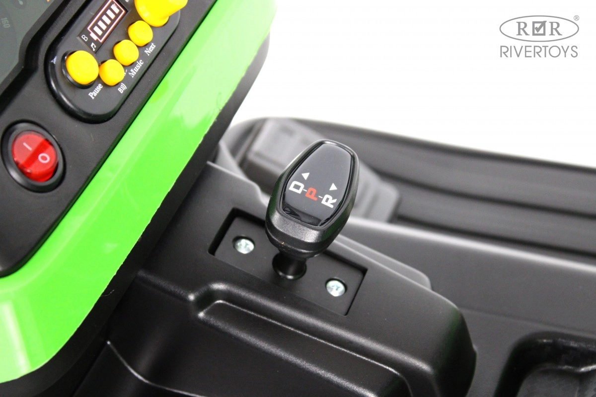 Детский электромобиль RiverToys K111KK зеленый yh0owfpbkxxx02f2214k13y7047l3ek7