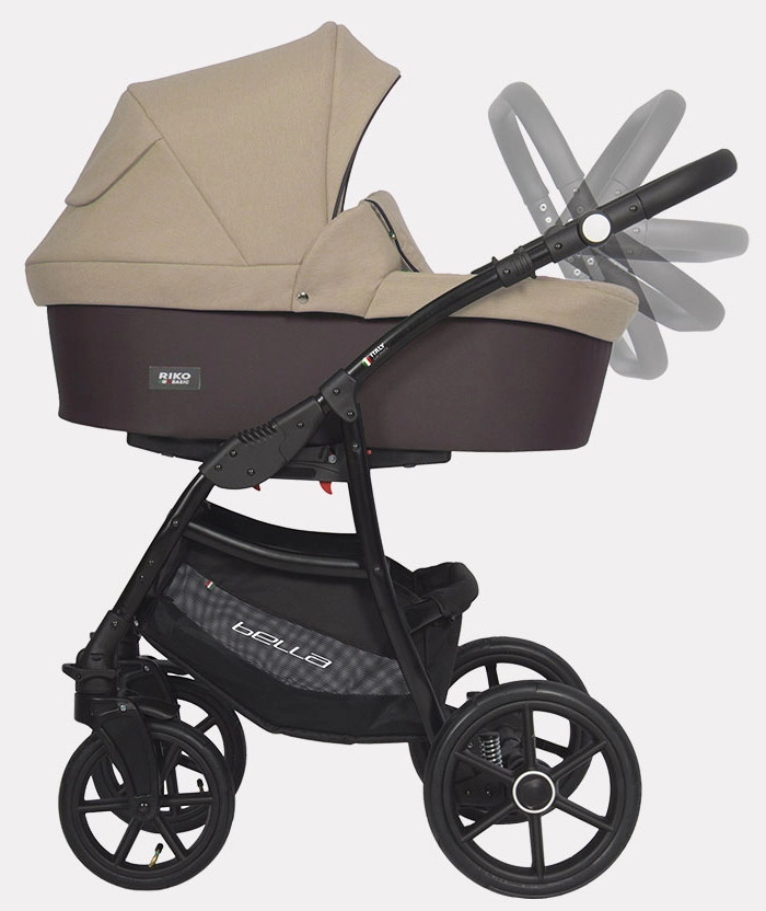 Детская коляска Riko Basic Bella 3 в 1 07 коричневый-бежевый i4w0iv21145zkk5c6piyc1auswoaz2ms