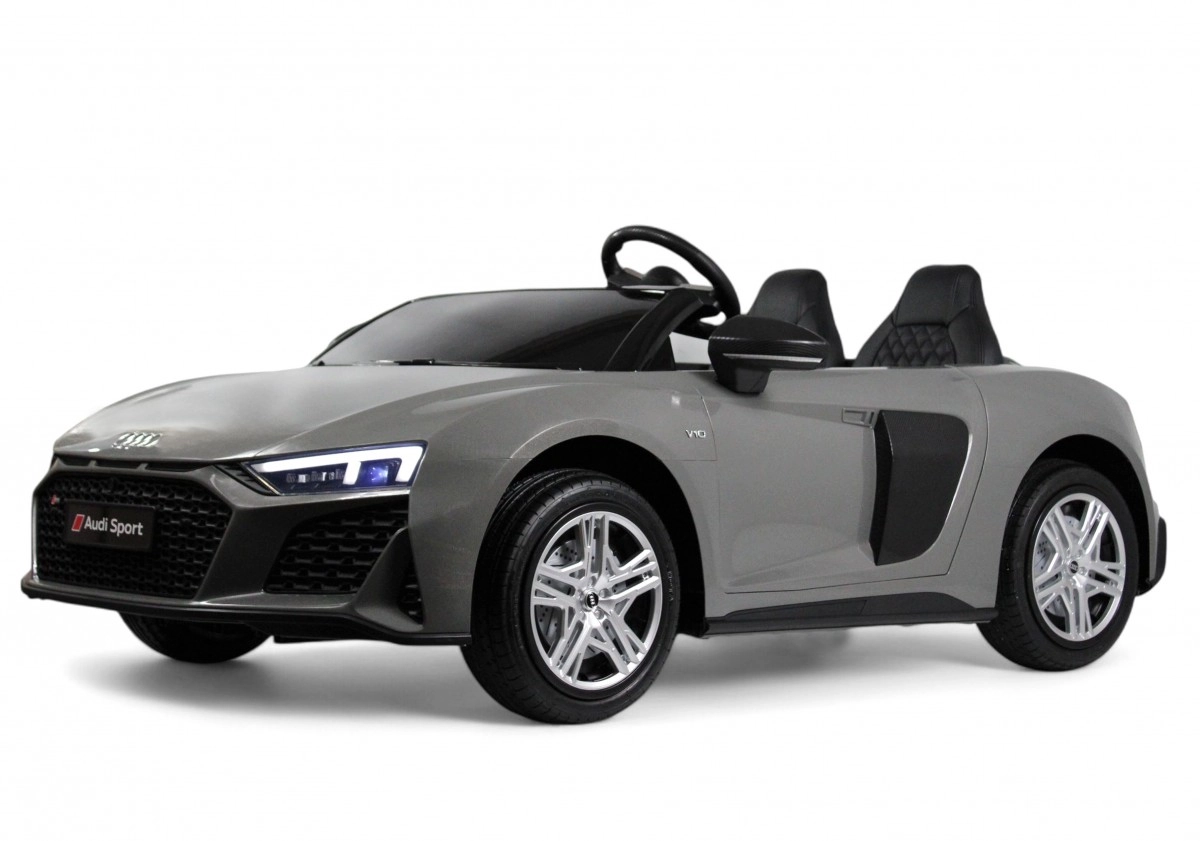 Детский электромобиль RiverToys AUDI R8 M333MM серый uqxv7yii834jxuh0c7sykaxrkhwg2ka2