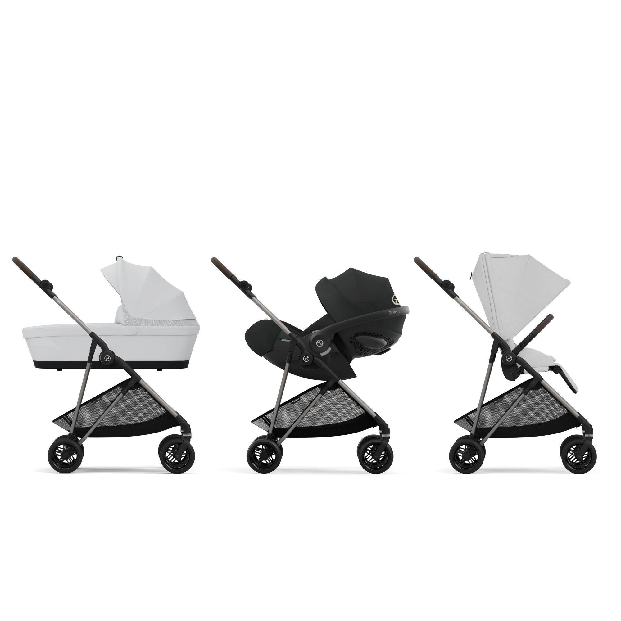 Cybex Melio прогулочная коляска Fog Grey7