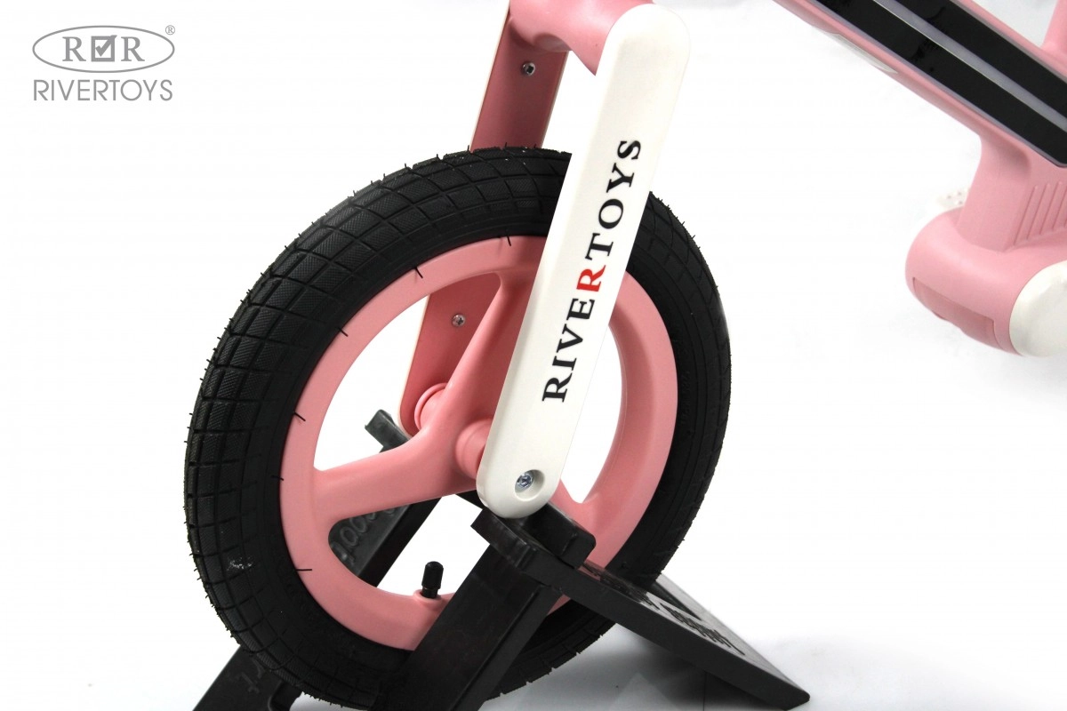 Детский беговел RiverToys HB-002 розовый jpsylq9ejuy71jo0dsbtqjpmcunujcu6