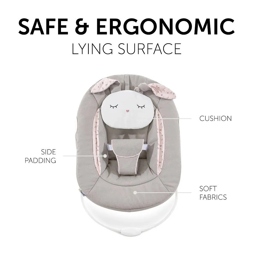 Шезлонг Hauck Alpha 2 в 1 Beige Bloom yf82l4ey24b7dpo19jy4nnye890p6riy