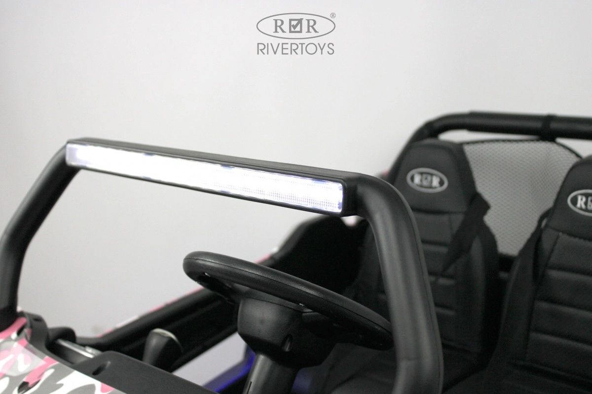 Детский электромобиль RiverToys T777TT 4WD розовый камуфляж hqzihvkf3vzgwu3n09xvtelbvjfi4joa