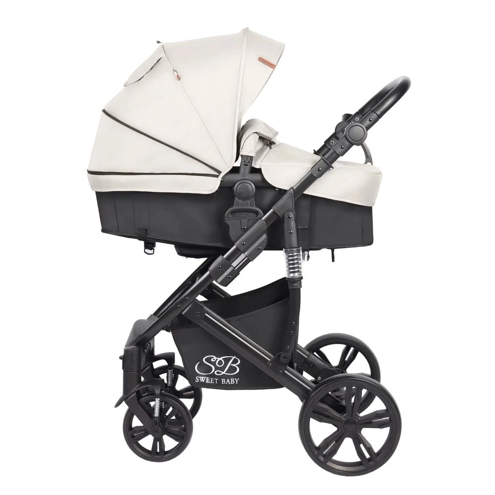 Коляска-трансформер Sweet Baby Comfort Black Black Beige tow8pbwwmxe1n0oo1o9wxnx71eza1ovt