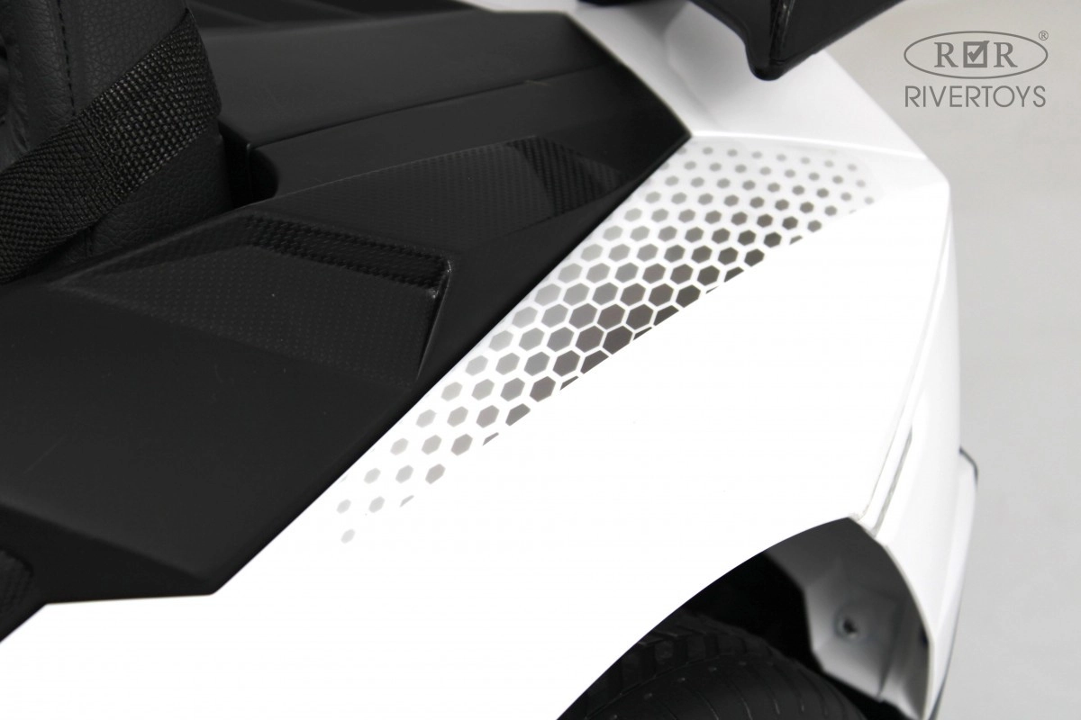 Детский электромобиль RiverToys K999PX белый 3et66tjqxdw70ig3fvog40nk7rt9uae5