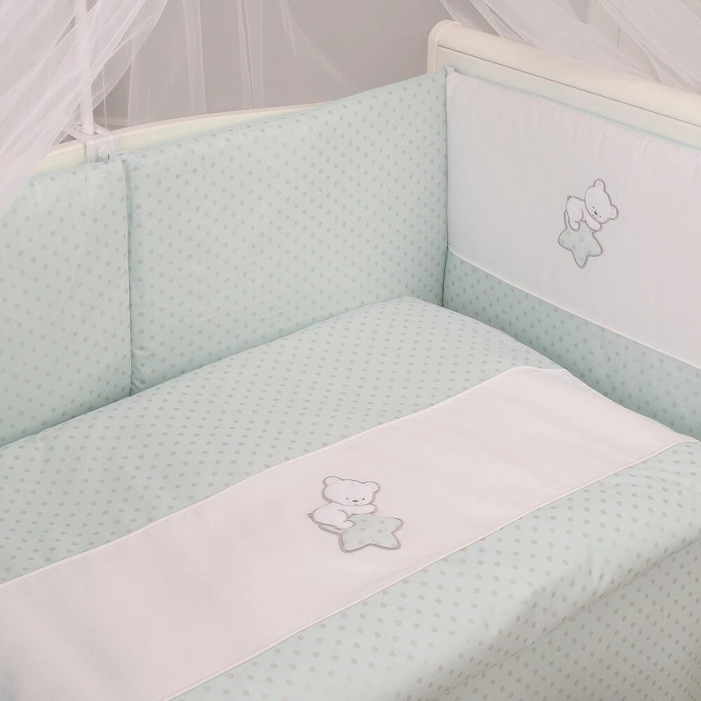 Комплект постельного белья Lepre Argento 6 предметов (125*65) Мятный kcw3qiip1oajnaqkzgf8lmzhw0zh8gqd