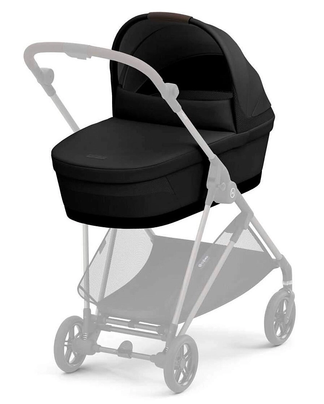 Спальный блок Cybex Melio Cot Magic Black с дождевиком1