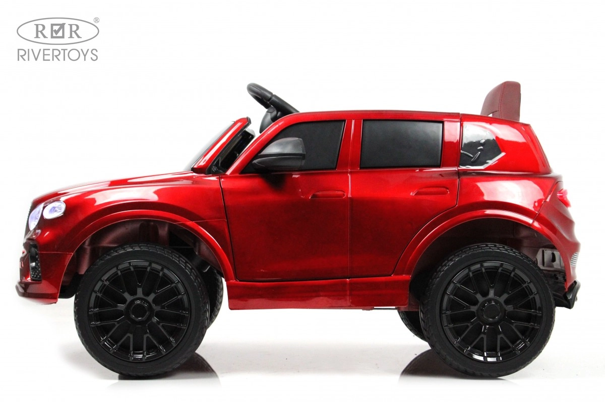 Детский электромобиль RiverToys X007XX красный глянец 6u6gl5kq6v2r1p32uv1miawm9x40fizb