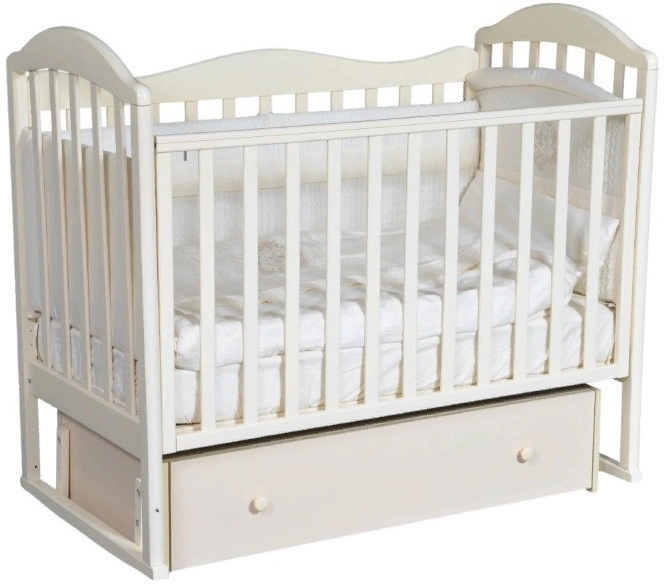 Детская кроватка АНТЕЛ Anita 9 УМ  Слоновая кость ufiefxltrh2scnbeg14ahh63c27sm41g