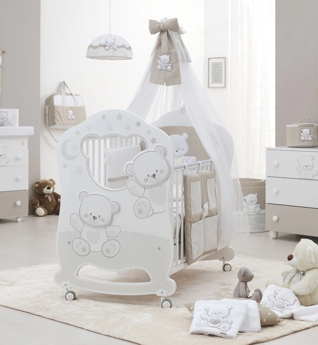 Детская кровать Italbaby Jolie Oblo белый/шоколад 393vqdx2rb50k9lbin7wcbz2nhwabkpb