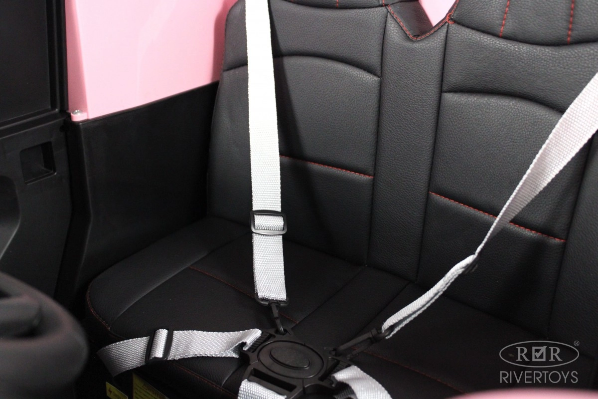 Детский электромобиль RiverToys E007EE розовый 6l34asblb980fnl7p47hmrd5sblemv14