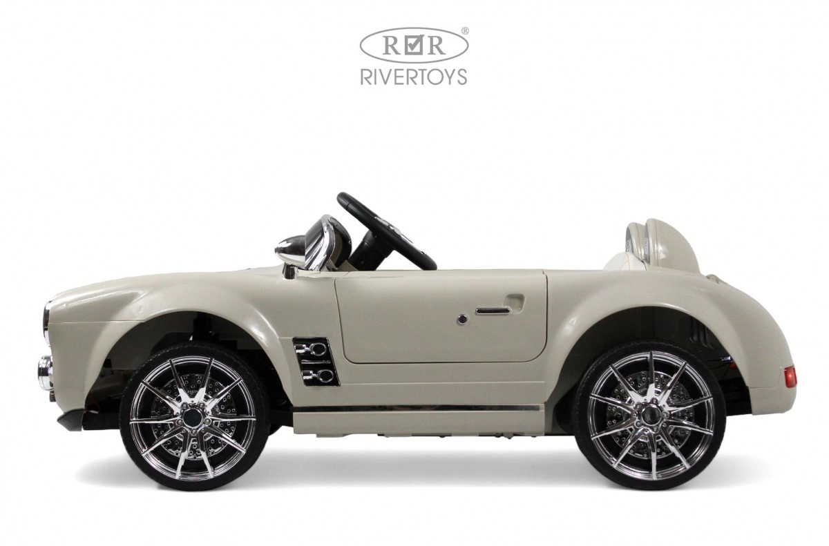 Детский электромобиль RiverToys C555MC белый 13nyct4392lzo96xui2n1wtgq325ocio