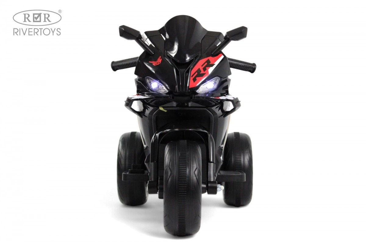 Детский электротрицикл RiverToys K002PX-A черный th8vskw7p21vihz321yht48k6qvsq5xk