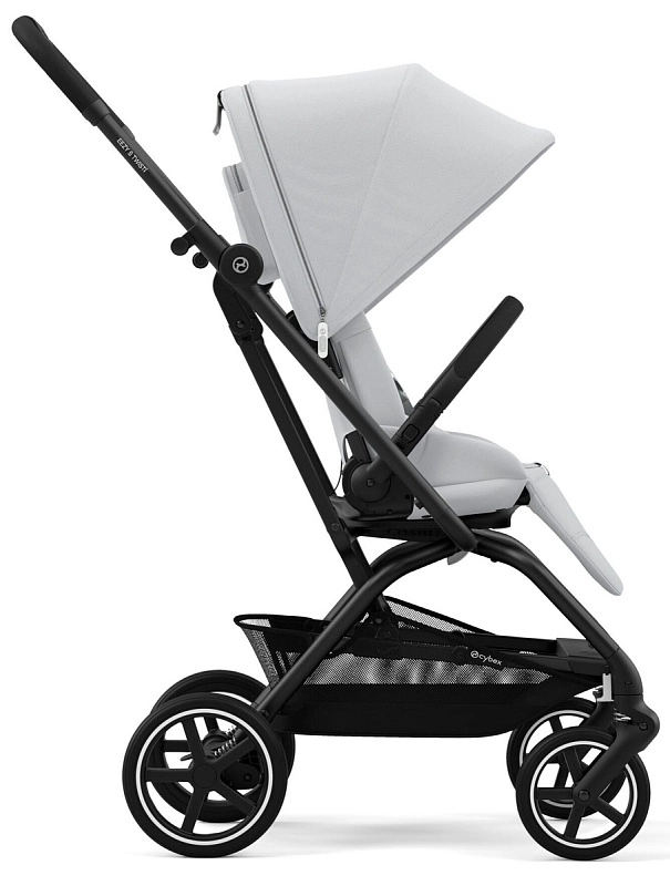 Прогулочная коляска Cybex Eezy S Twist Plus 2 BLK Fog Grey с дождевиком4