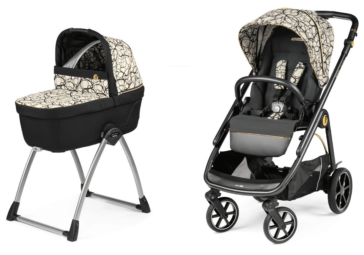 Коляска 2 в 1 Peg Perego Veloce Belvedere (Graphic Gold)