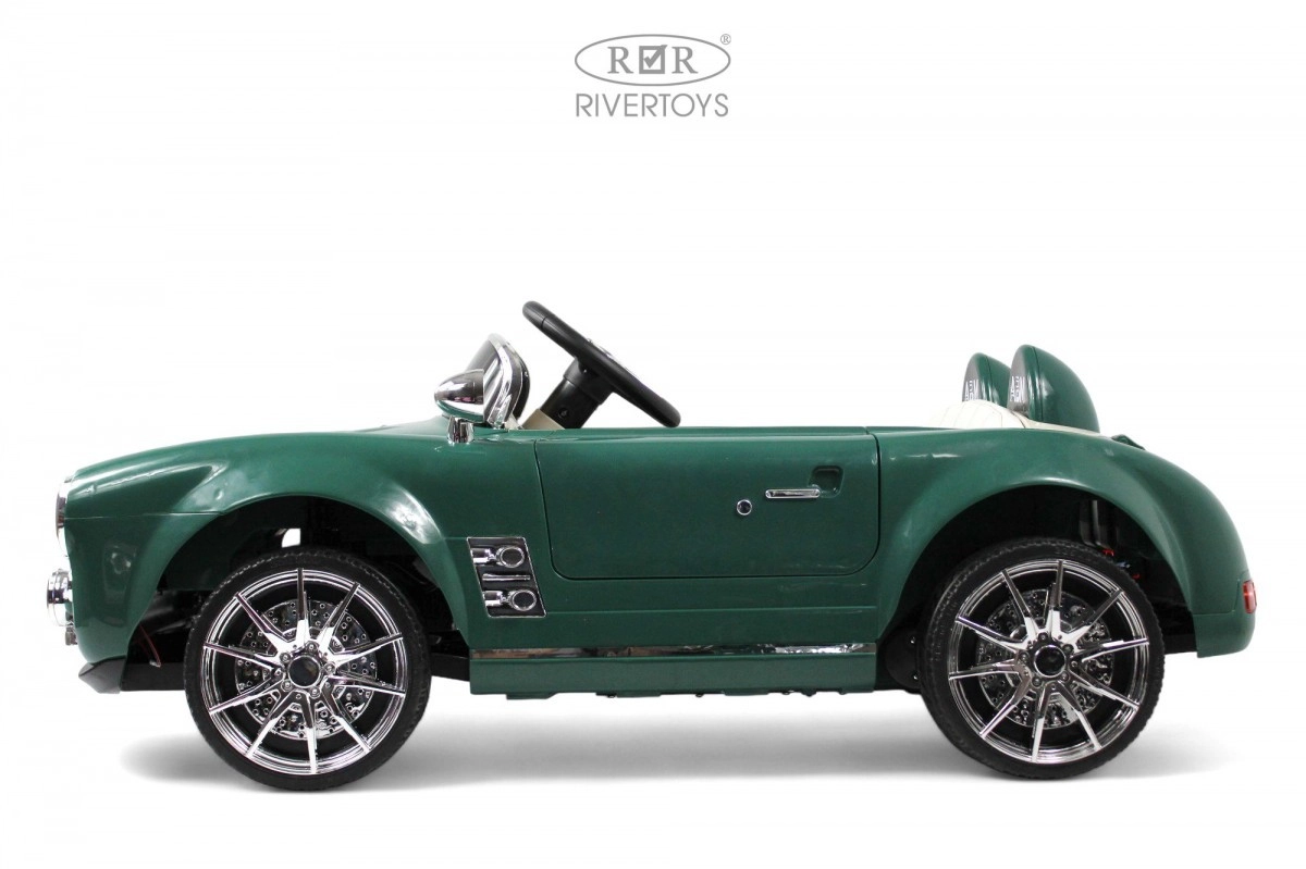 Детский электромобиль RiverToys C555MC зеленый 2hxulracz3saq6icfnabepwslm3fg5rn