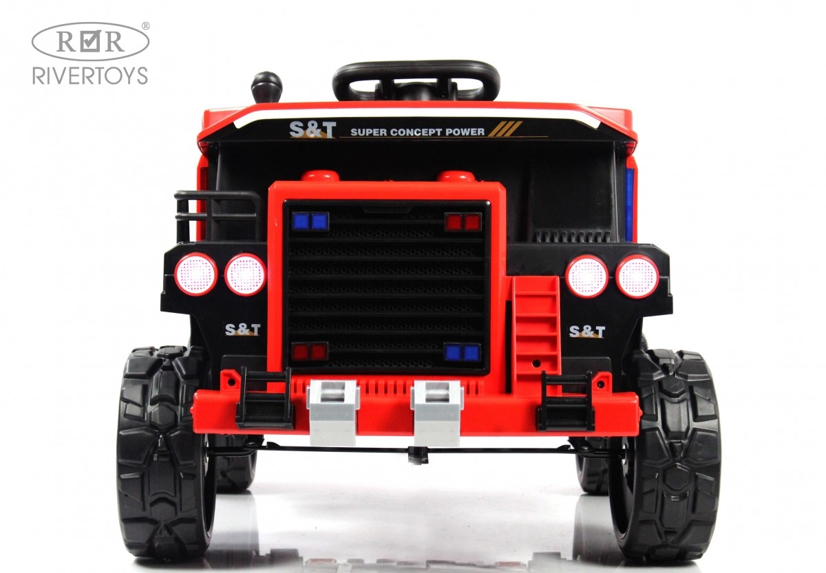 Детский электромобиль RiverToys K555PX красный ciez42wmzpu7b97i9b81n227ezoxqxmd