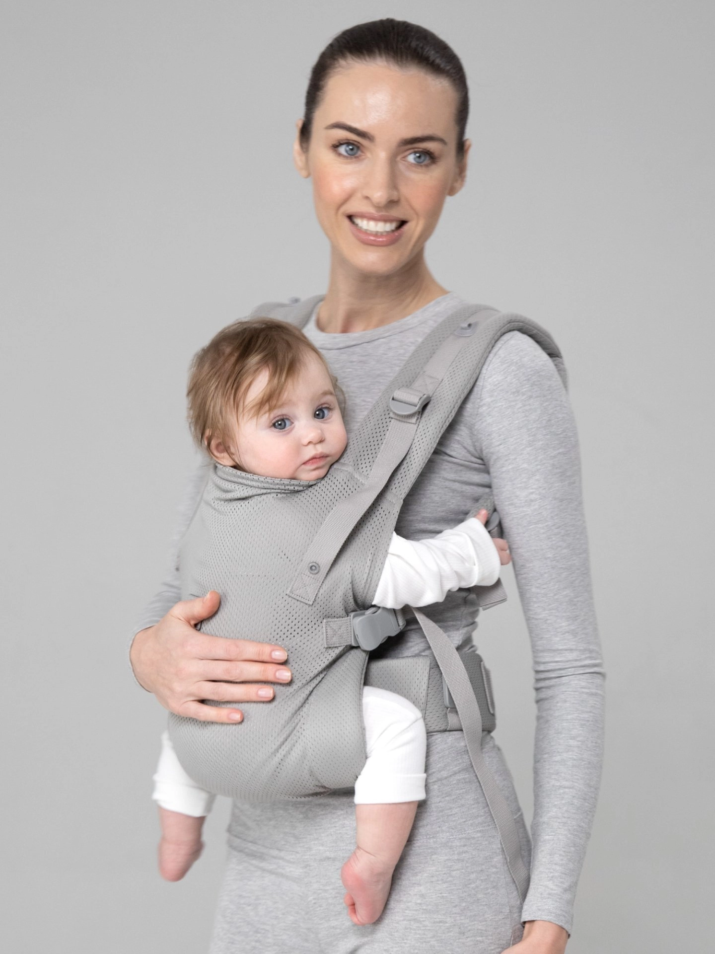 Эрго-рюкзак AmaroBaby Hugger (серый)