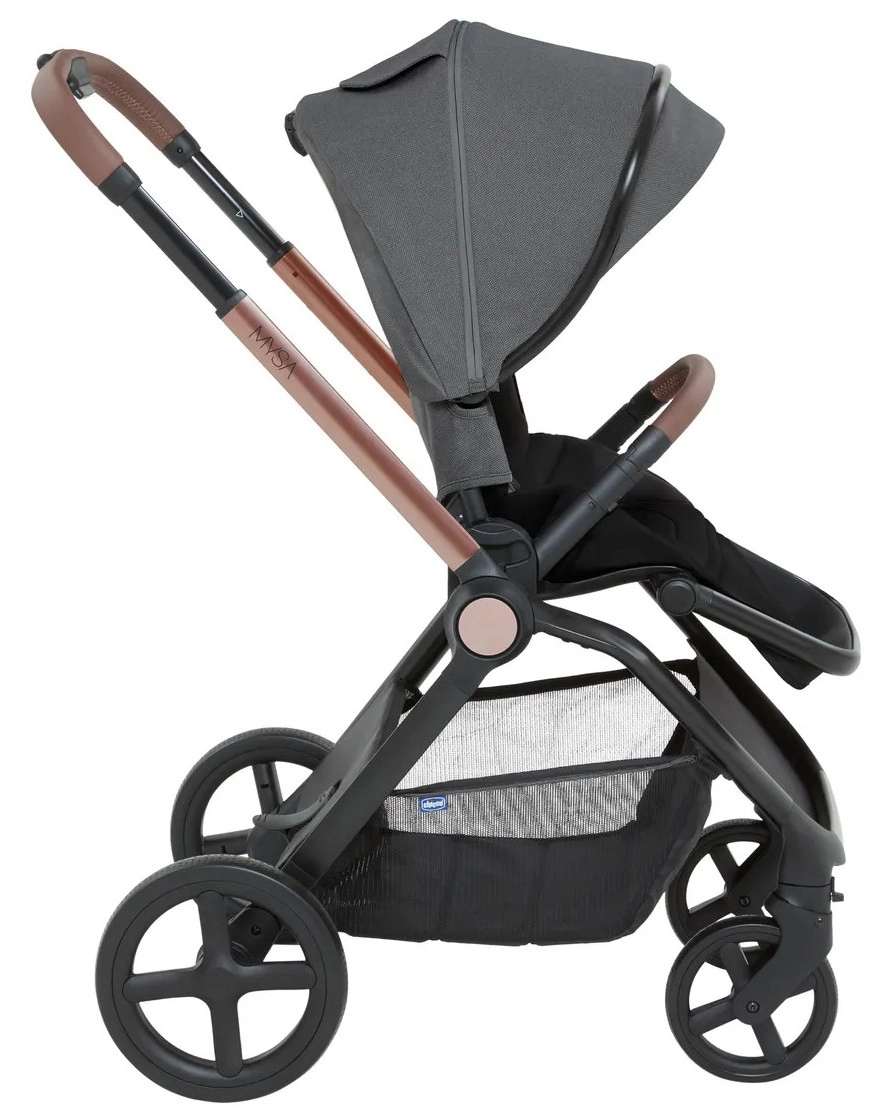 Коляска Chicco Mysa 2 в 1 Black Satin 0skfhlvzeeu019xq4yv998grotjypcut