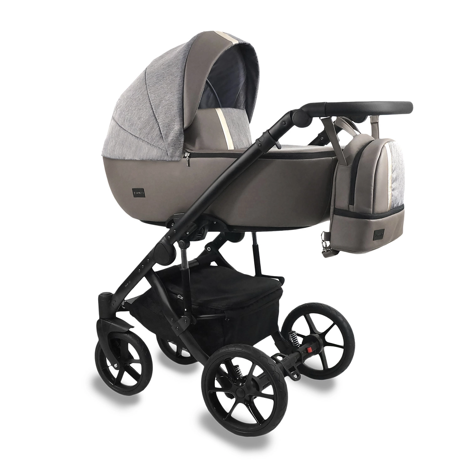 Коляска 2в1 BEXA AIR  латте кожа+латте 108133121-kolyaska-2v1-bexa-air--latte-kozhalatte