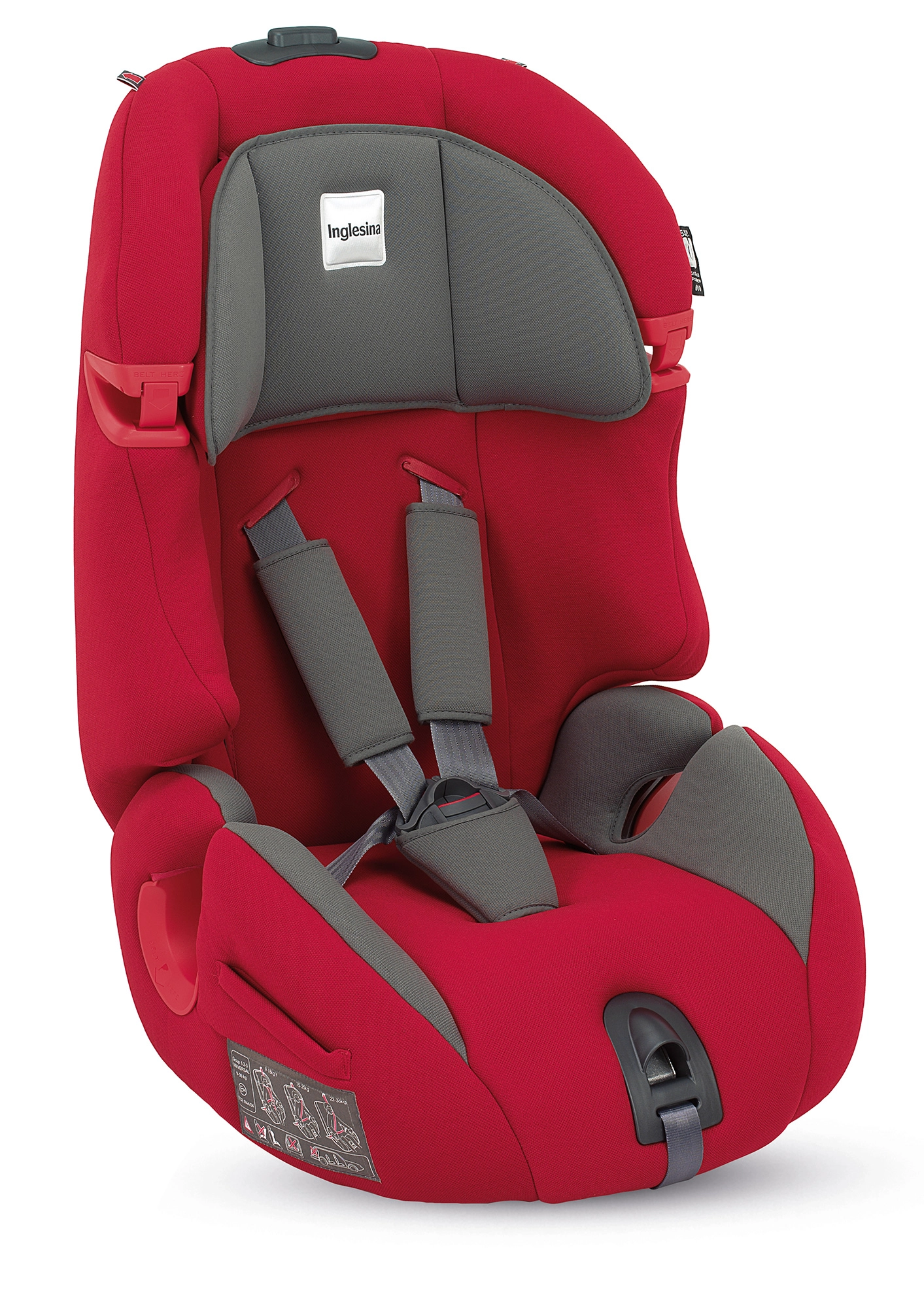 Автокресло Inglesina Prime Miglia красный 19d44d616f78685418d25cb2ef8ee938