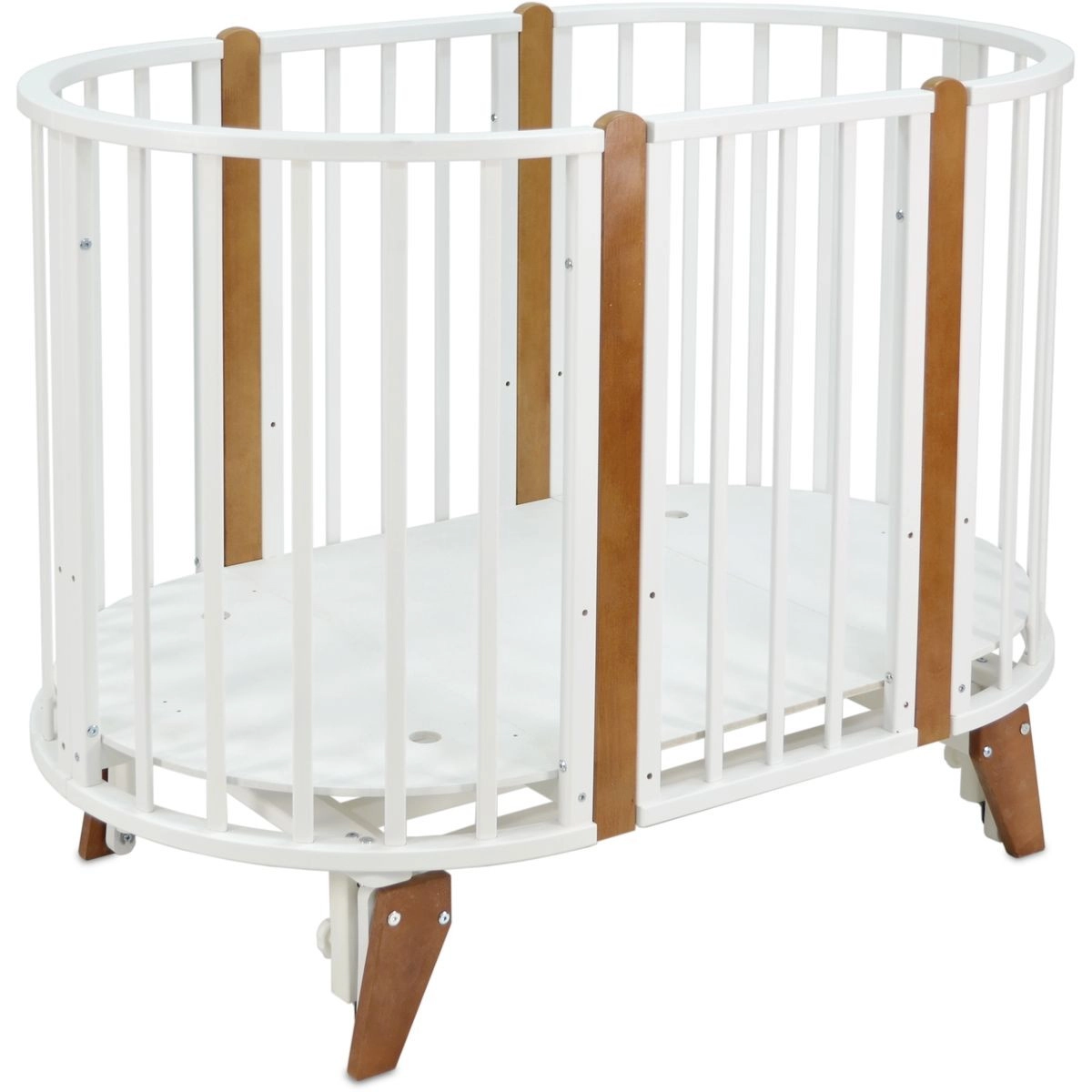 Кроватка-трансформер 7 в 1 Sweet Baby San Martino с маятником Белый/Натуральный tu6xnulvycusr3lmeg6vl93a3fl8bf3b