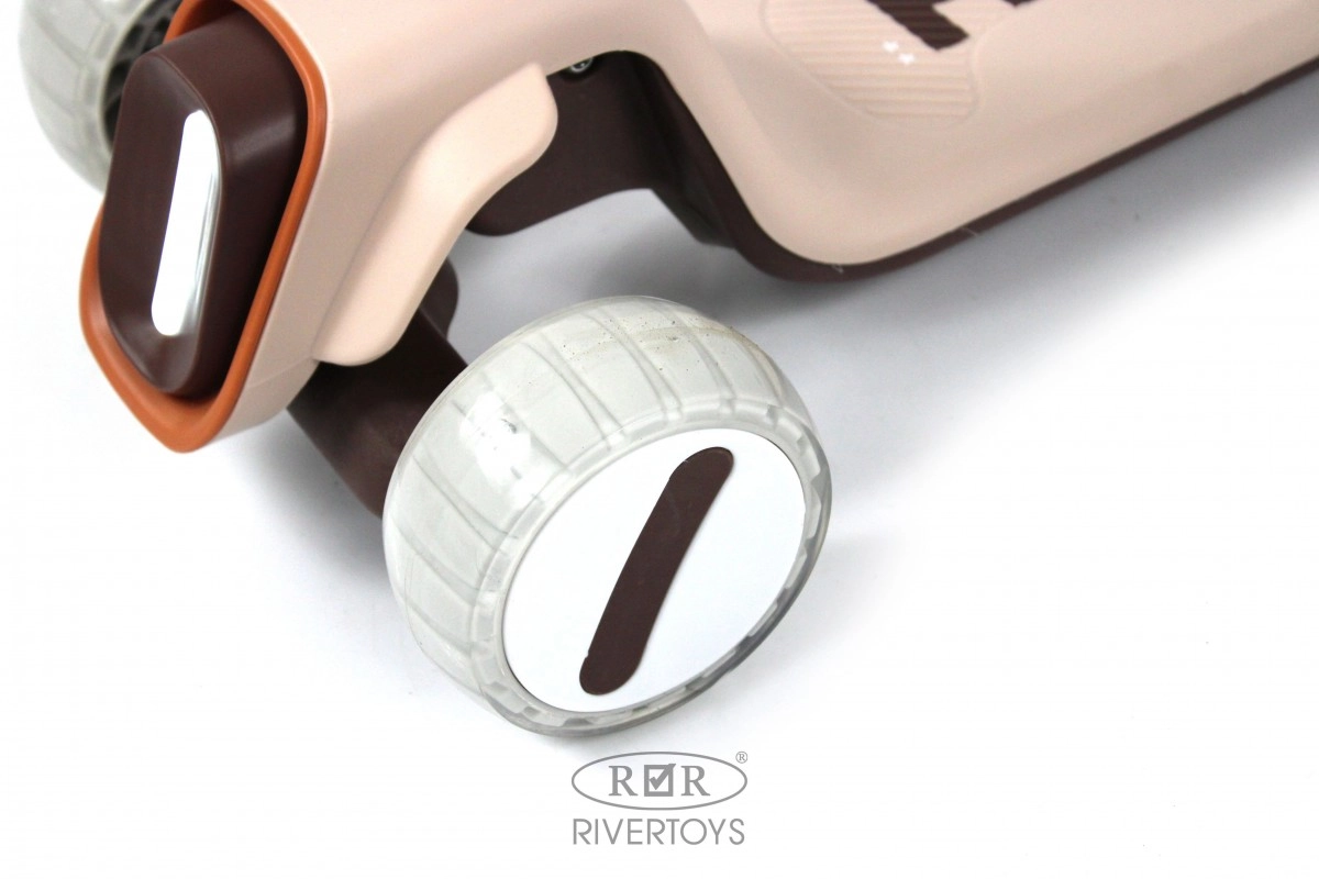 Детский самокат RiverToys HB-T-ONE коричневый oajz1cafim23oqoabhvzfcdexm5e1lu6