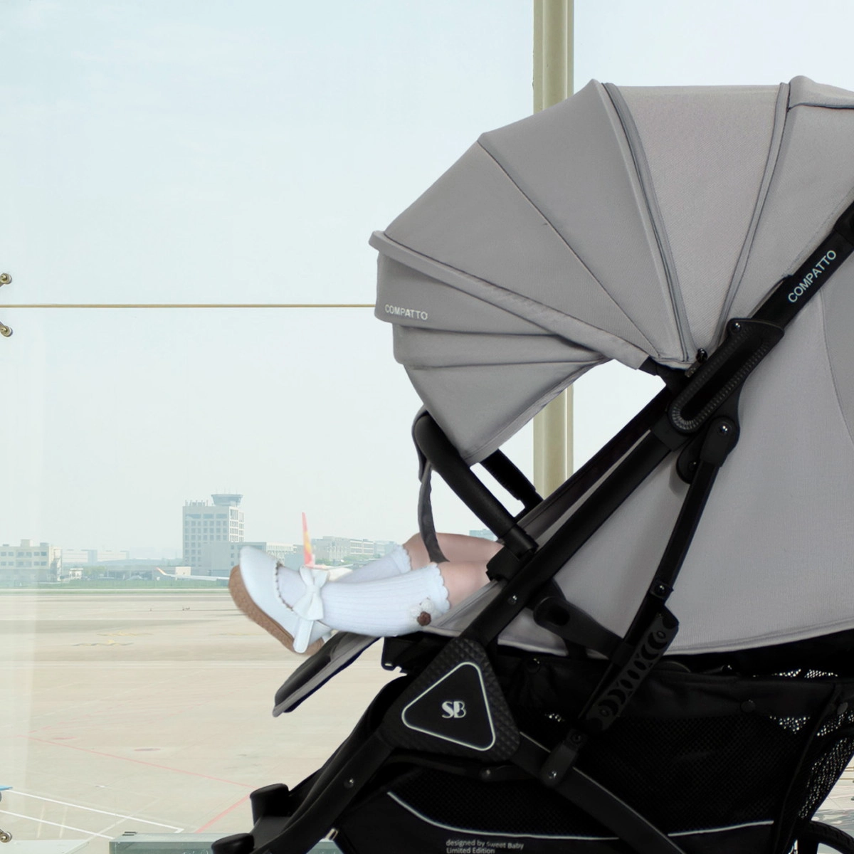 Прогулочная коляска Sweet Baby Compatto Beige ygmf2lyhciy97ujln81eikl2e2vi7tpd