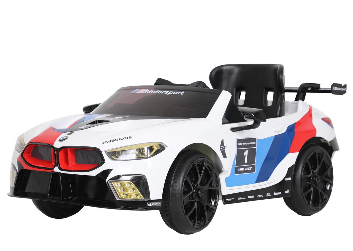 Детский автомобиль Rollplay BMW M8 GTE RACING White pk5xf4npw165jyeao7t95h05y3kkms0j