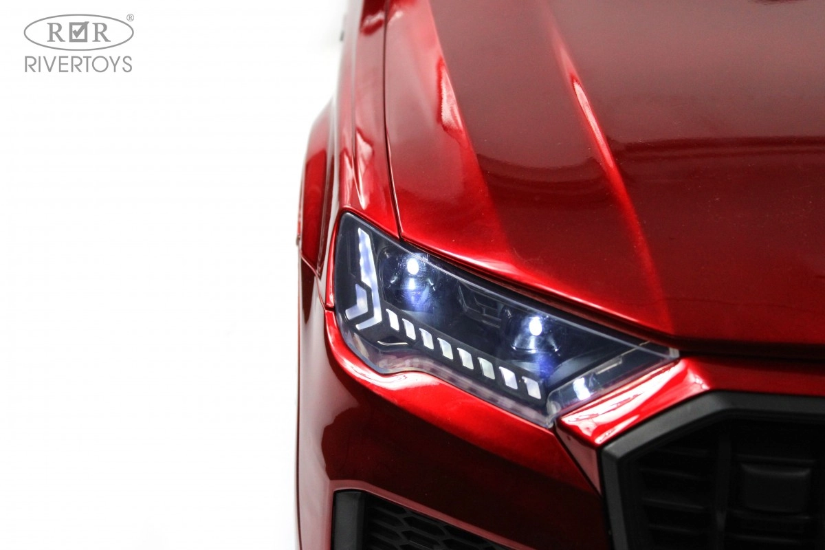 Детский электромобиль RiverToys AUDI Q7 HL678 красный глянец oce7gxtzvmpc044pbf6gvup6vj59pnly