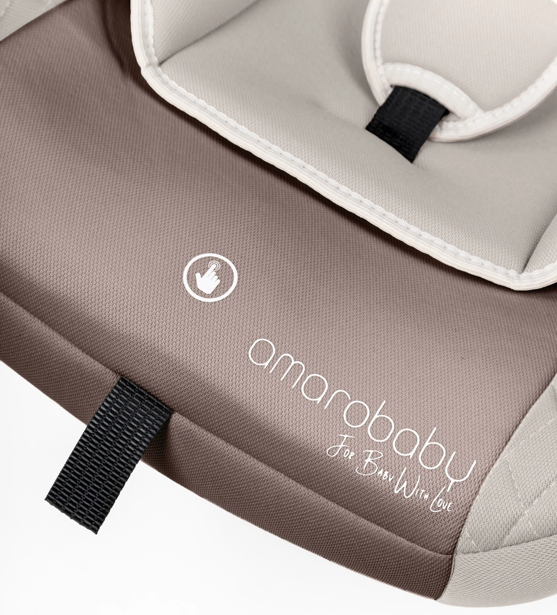 Автокресло детское AMAROBABY Baby comfort Светло-бежевый 07g5n2e9psw226wrdh12z49puw8mss06