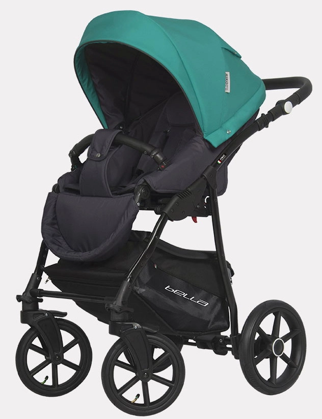Детская коляска Riko Basic Bella 3 в 1 03 серый-малахит hfvklpggk12ufuo1zbce7x15gdjlpiut