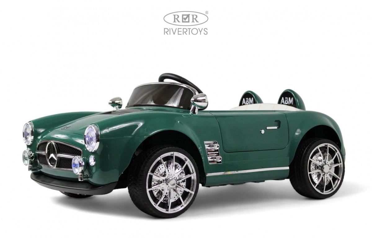 Детский электромобиль RiverToys C555MC зеленый zduoouarccpx466jhmea3n251snwt7do