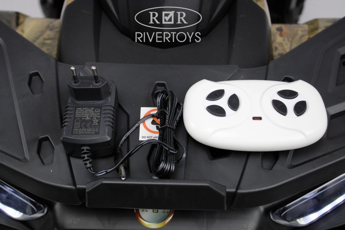 Детский электроквадроцикл RiverToys H999HH камуфляж j0vhjyokjbyaodvt6pksebgkcqkk518w