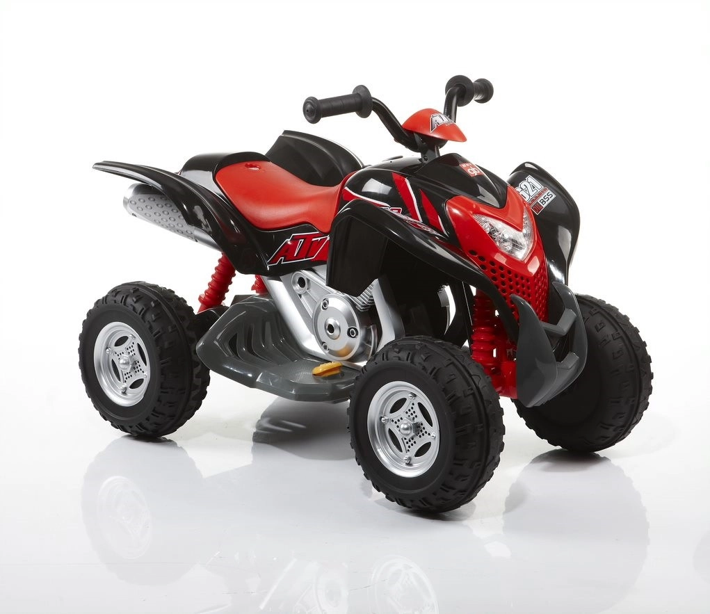 Детский квадроцикл Rollplay POWERSPORT ATV 6V Black/Red e377spcvsihy7p3mivruxndndfiukty4
