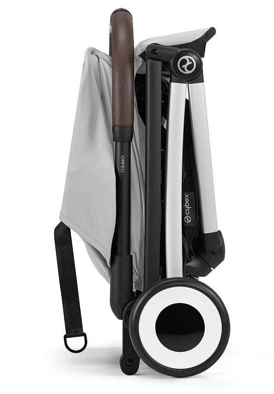 Прогулочная коляска Cybex Orfeo SLV Fog Grey с дождевиком и бампером6