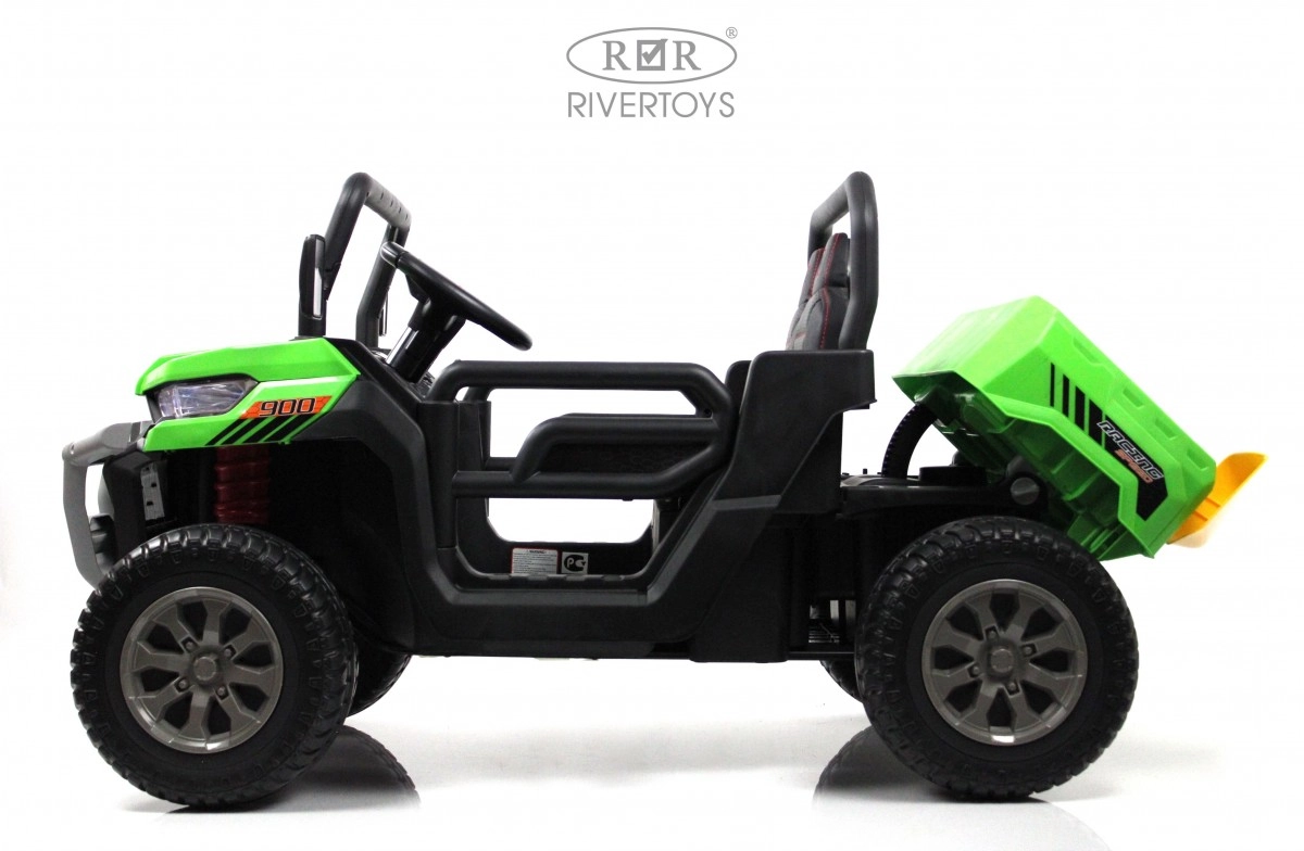 Детский электромобиль RiverToys H005HH зеленый sidubjvcsecmn556gfpdxi43bsd080uq