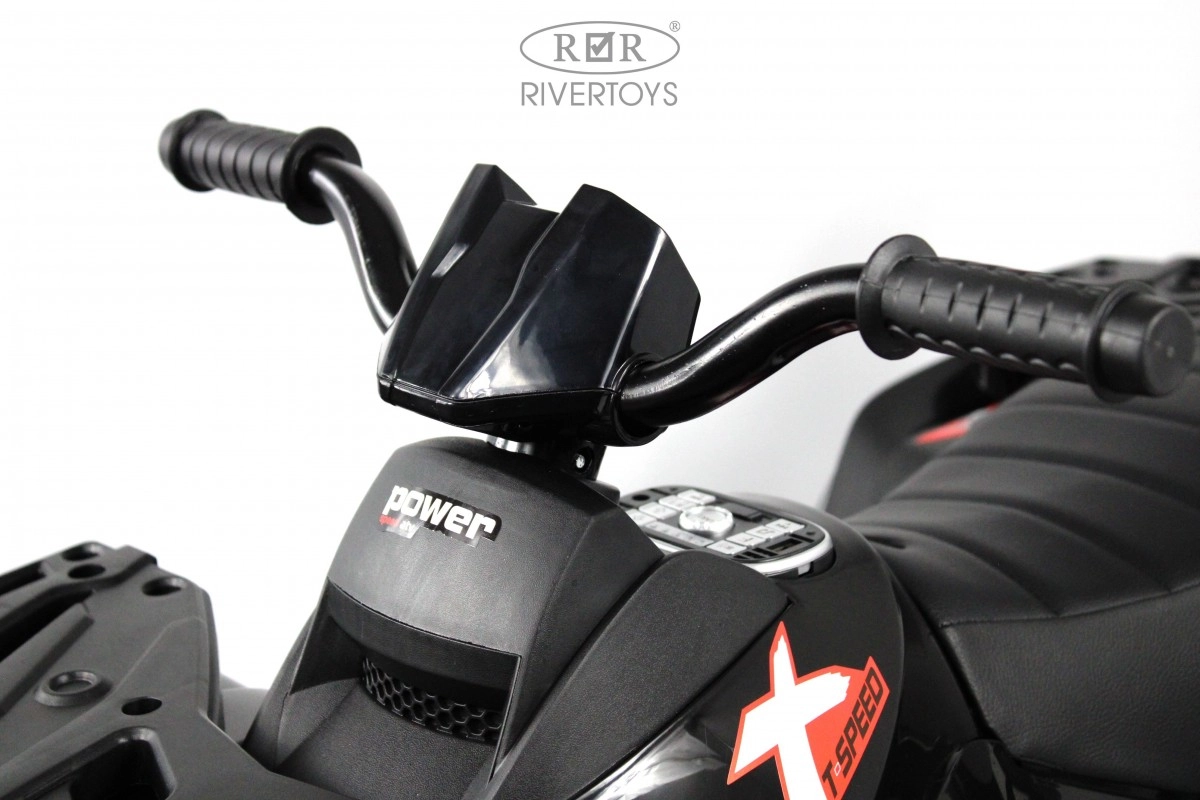 Детский квадроцикл RiverToys T001TT 4WD черный xeerohws5vaj45gqrvwyu6nppe610pkf