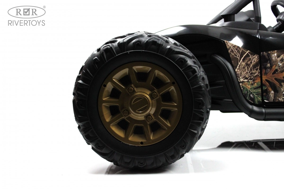 Детский электромобиль RiverToys JS3168 черный 7apuyzln84pvh2szqr8kajtv7p9j78q0