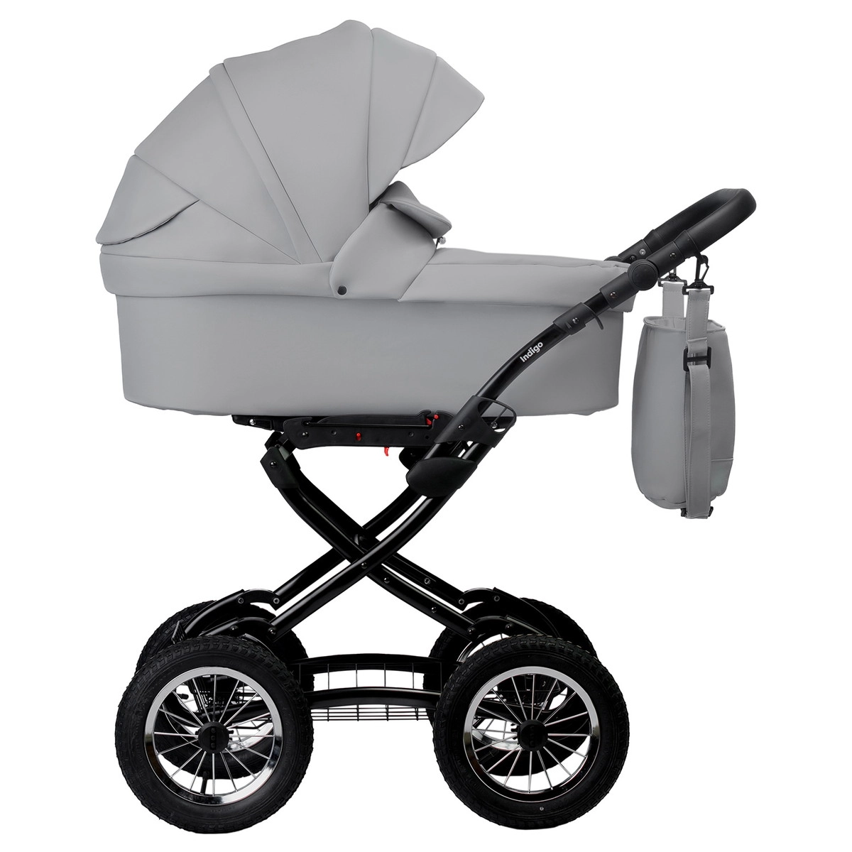 Коляска 2 в 1 Indigo BARBARA ECO Classic св.серая кожа otovk2st3lu2csmuffl6wgpepzgwfe9w