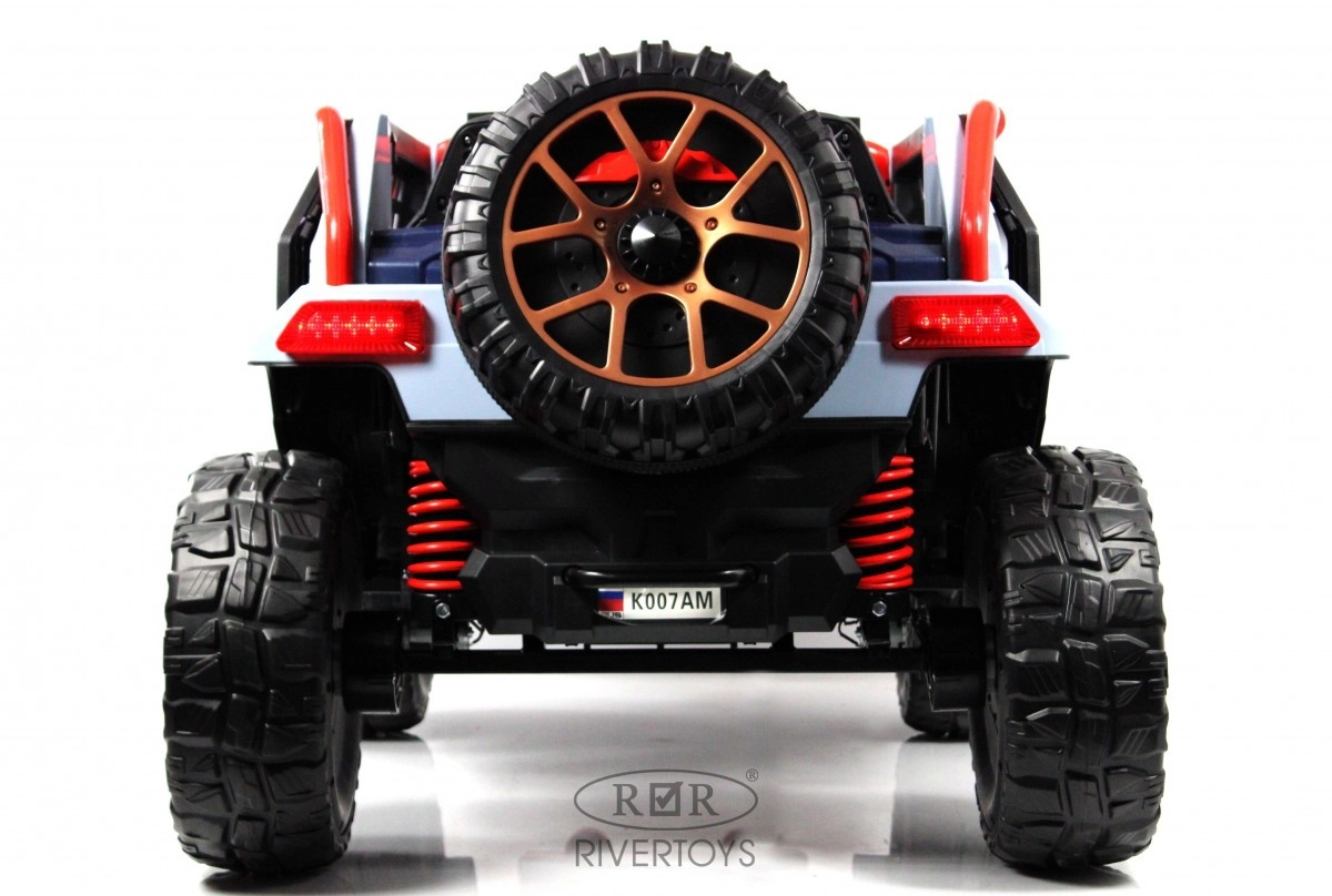 Детский электромобиль RiverToys K007AM синий u0xrjz0hjvs09ejkyec5g6aa4irmt2l5