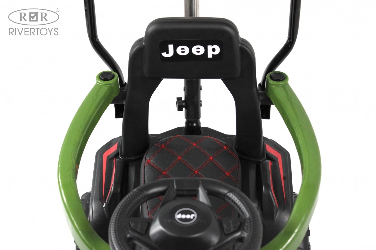 Детский электромобиль RiverToys G003GG зеленая kbivoehku1930vnbrmbpnsm7am6j9hds
