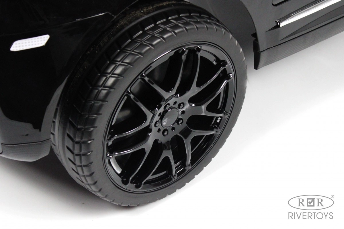 Детский электромобиль RiverToys K111PX черный глянец 51mdg1rs4w9rc2zclsw9lq1hl3m4fpcb