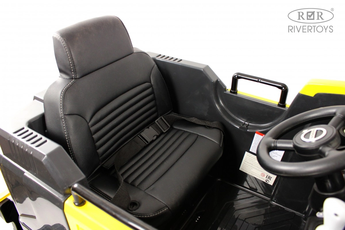 Детский электромобиль RiverToys трактор Volvo Y444YY YELLOW желтый 8hyql88eu6yg016rfuhf1uzjdl44z3li
