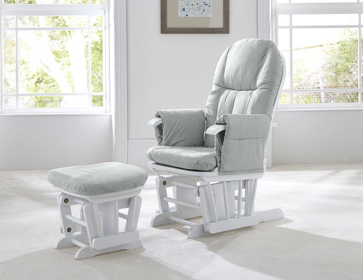 Кресло для кормления Tutti Bambini GC35 White/Grey 5b2bc61c0e6c2c751f7f25d89a906ffc