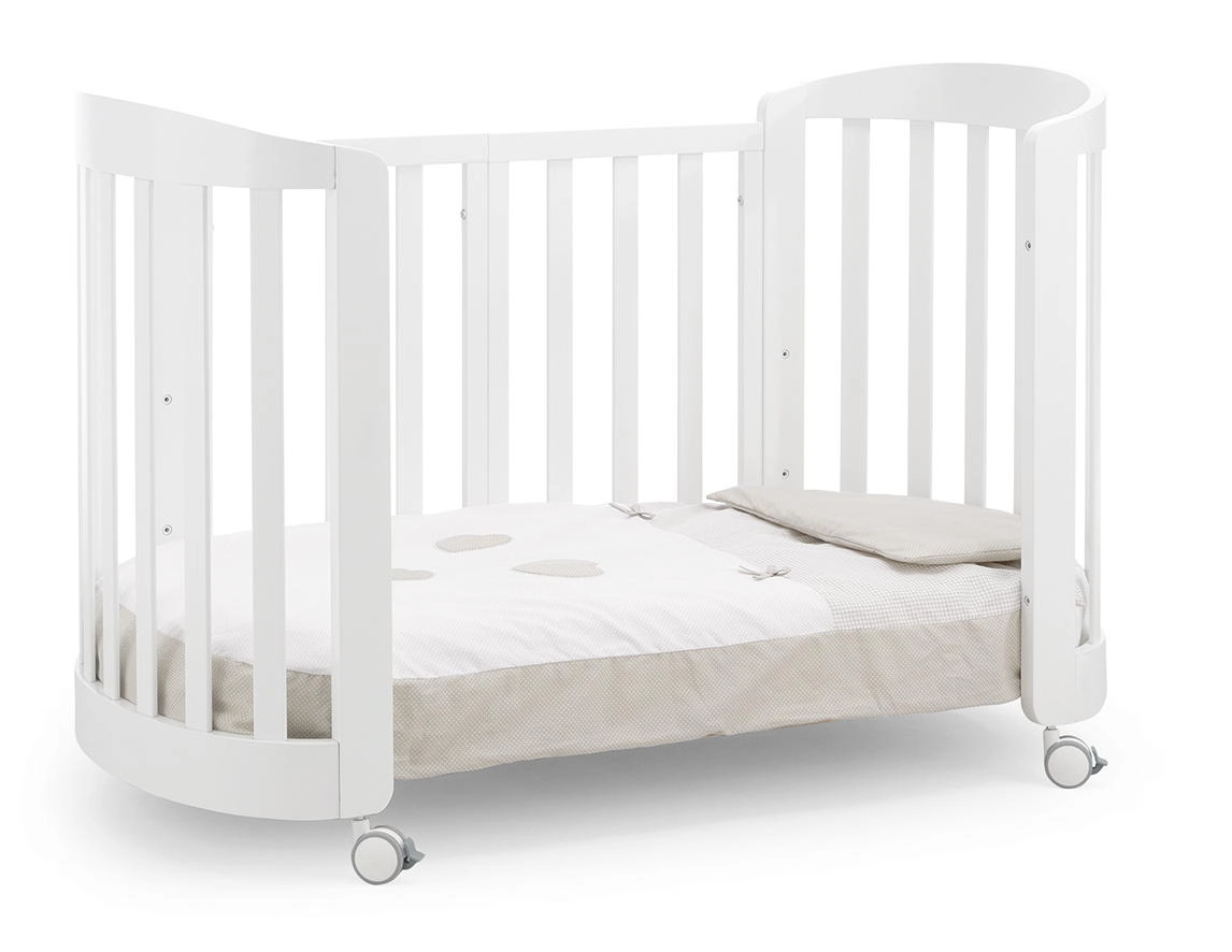 Детская кроватка Erbesi Sweet с матрасом Белый o3rtuoq5e386ew5rscmjr3lojdrl0mz4