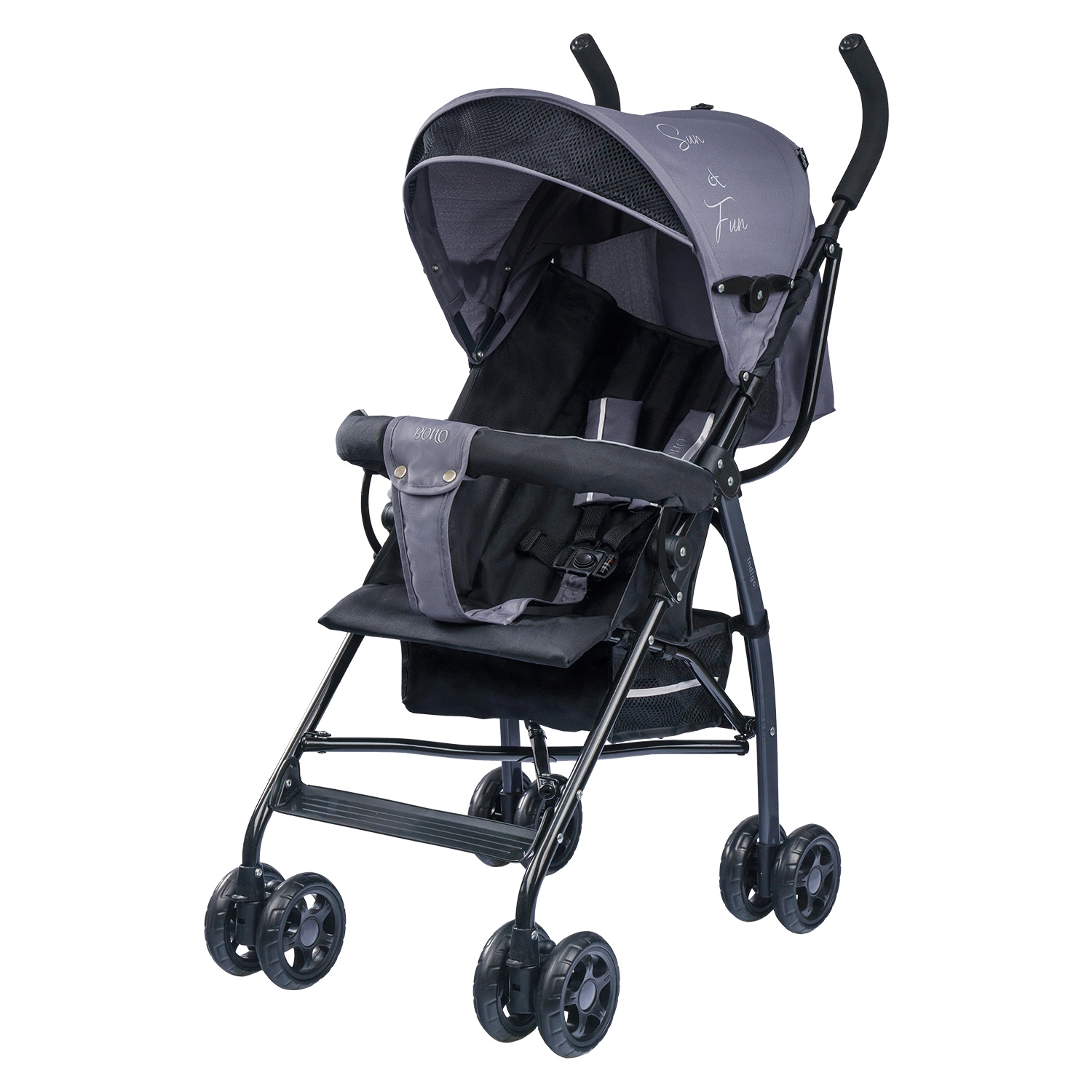 Коляска-трость INDIGO BONO графит a45895eb4f936c2d5b9b13f80d7568a4